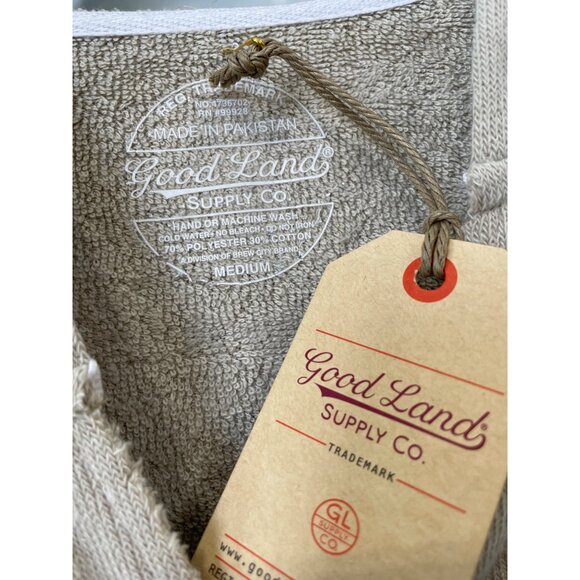 Good Land Supply Co Seattle Hoodie Sweatshirt Mens Medium Liunge Soft Teddy NEW - Picture 3 of 7